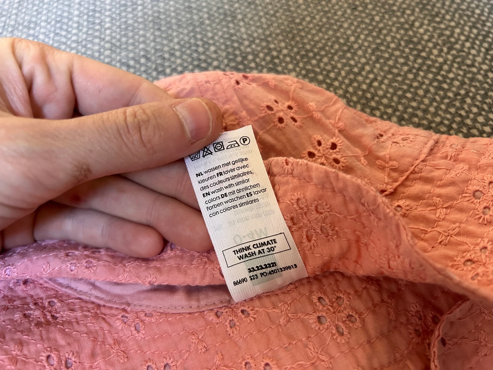 Adorável chapéu de verão rosa Hema – photo 5